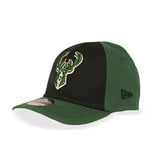 Toddler 39Thirty 2Tone Icon Milwaukee Bucks Flex Fit Hat-angled left