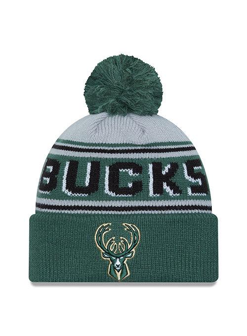 New Era Cuff Pm Wordmark Milwaukee Knit Hat