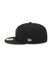 New Era Tonal Conference Patch 59FIfty Milwaukee Bucks Fitted Hat in Black - Left Side View