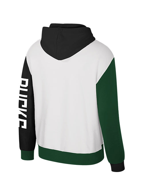 Stadium Essentials Rafters Burst Milwaukee Bucks Hooded Sweatshirt-back