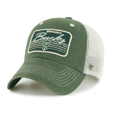 '47 Brand Clean Up Five Point Milwaukee Bucks Adjustable Hat- front
