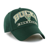 '47 Brand MVP Fletcher Green Milwaukee Bucks Adjustable Hat- angled right
