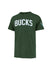 '47 Brand Franklin Fieldhouse Namesake Milwaukee Bucks T-Shirt-front 