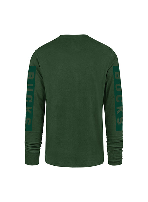 '47 Brand Franklin Phantom Milwaukee Bucks Long Sleeve T-Shirt-back