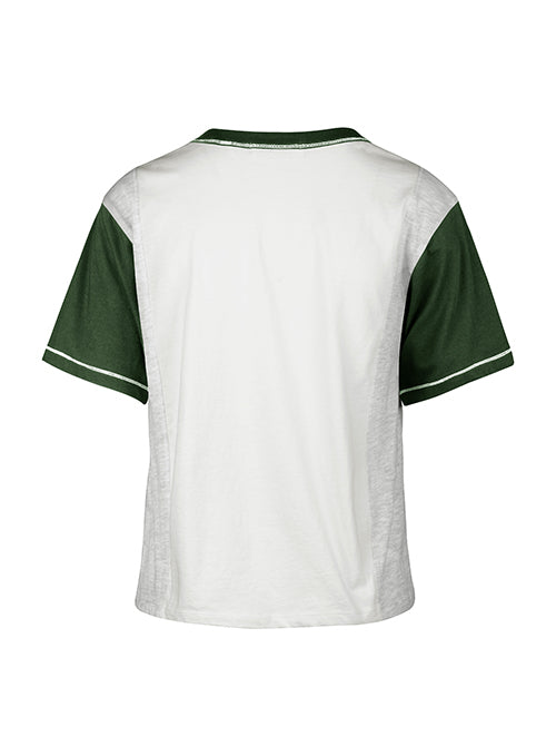 Women's '47 Brand Premier Tilda Milwaukee Bucks T-Shirt-back