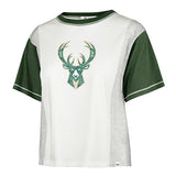 Women's '47 Brand Premier Tilda Milwaukee Bucks T-Shirt- front