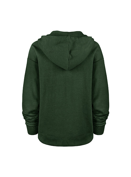 Women's '47 Brand Kennedy Wrapped Up Milwaukee Bucks Hooded Sweatshirt-back