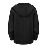 Women's '47 Brand Kennedy Cross Script Milwaukee Bucks Hooded Sweatshirt- back