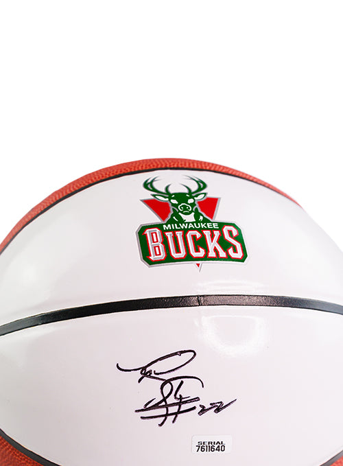 Signed Michael Redd Milwaukee Bucks Basketball-signature