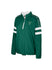 Women's Make a Statement Green Milwaukee Bucks 1/2 Zip Jacket- Front