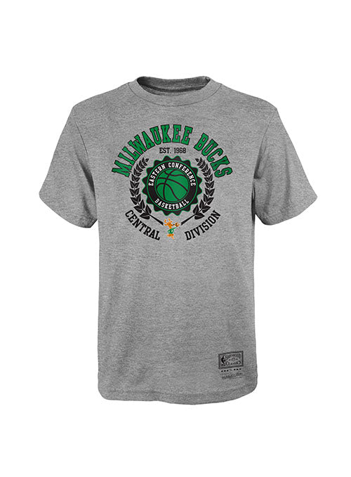 Youth Mitchell & Ness HWC '68 New School Milwaukee Bucks T-Shirt