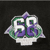Mitchell & Ness HWC '93 Side Jam Milwaukee Bucks Snapback Hat- side patch