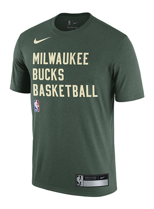 Nike Dri-FIT Essential Practice 23 On Court Fir Milwaukee Bucks T-Shirt