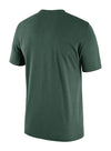 Nike Courtside Max90 Milwaukee Bucks T-Shirt in Green - Back View