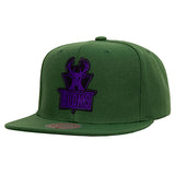 Mitchell & Ness HWC '93 Now You See Milwaukee Bucks Snapback Hat- front