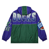 Mitchell & Ness HWC '93 Anorak Milwaukee Bucks Windbreaker Jacket-back