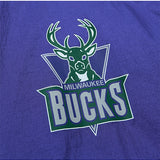 Mitchell & Ness HWC '93 Anorak Milwaukee Bucks Windbreaker Jacket- left chest