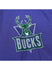 Mitchell & Ness HWC '93 Anorak Milwaukee Bucks Windbreaker Jacket- left chest 