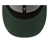 New Era 9Fifty Icon Mesh Gray Milwaukee Bucks Snapback Hat in Grey and Green - Underbill View