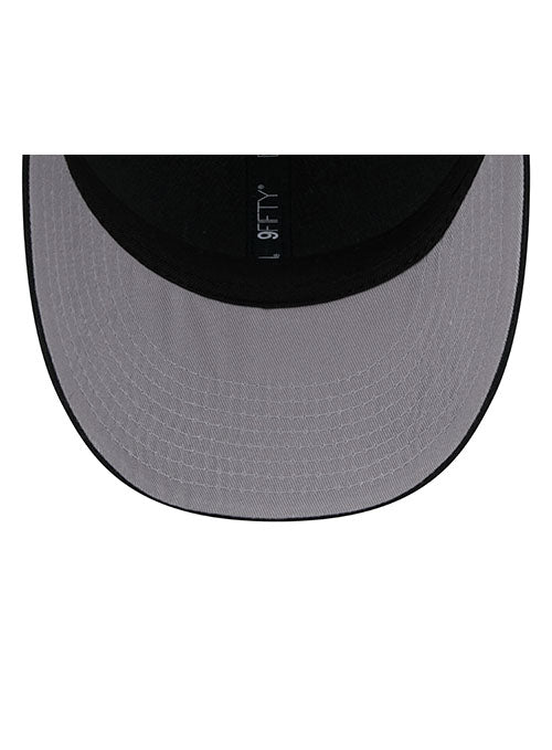 New Era 9Fifty Square Icon Mesh Milwaukee Bucks Snapback Hat in Green and White - Underbill View