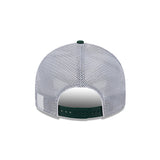 New Era 9Fifty Circle Logo Mesh Milwaukee Bucks Snapback Hat-back