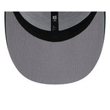 New Era 9Fifty Circle Logo Mesh Milwaukee Bucks Snapback Hat-underbill