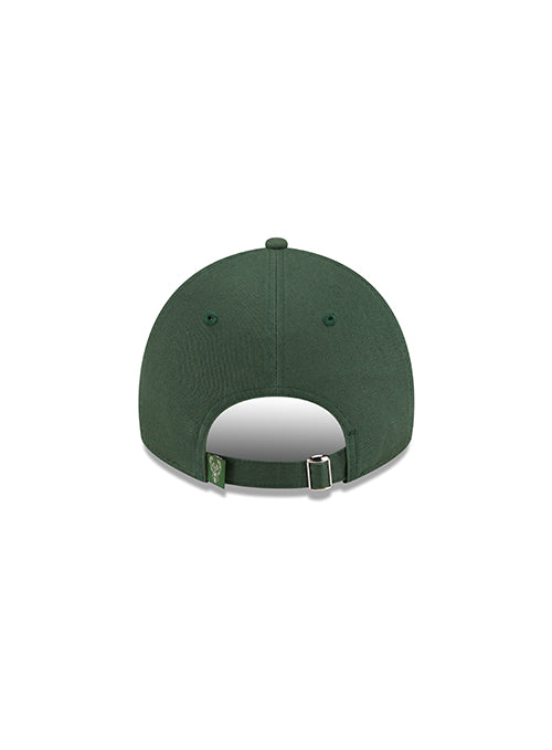 Women's New Era 9TWenty Stamp Square Milwaukee Bucks Adjustable Hat-back