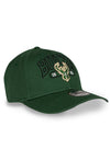 Youth New Era 9Forty Outline Milwaukee Bucks Adjustable Hat-angled right 