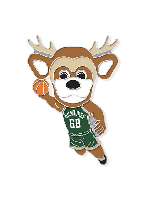 Aminco Bango Bobble Milwaukee Bucks Pin-1