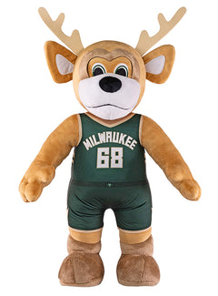 Bleacher Creatures 2022 Icon 20" Bango Milwaukee Bucks Plush-front