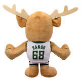 Bleacher Creature 2022 Association 8" Bango Milwaukee Bucks Plush-back