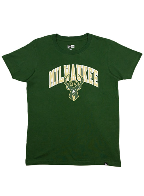 Women's New Era Tip Off 2023 Milwaukee Bucks T-Shirt