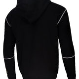 Stadium Essentials Monument Black Milwaukee Bucks Hooded Sweatshirt-BACK