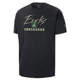 Nike Courtside Statement Max90 Milwaukee Bucks t-Shirt - Front View
