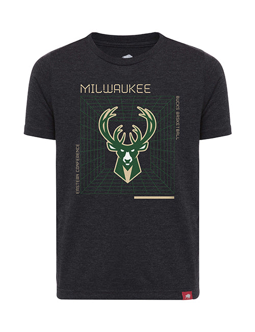 Sportiqe Lil Comfy Simulator Milwaukee Bucks T-Shirt-front
