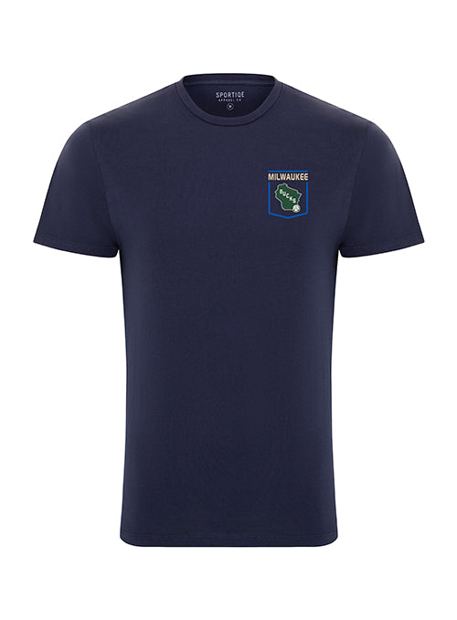 Sportiqe 2023-24 City Edition Bingham Gathering Place Milwaukee Bucks T-Shirt