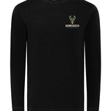 Sportiqe Mohave Saocom Black Milwaukee Bucks Long Sleeve T-Shirt-front