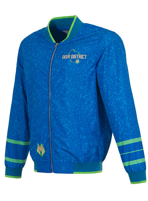 JH Design 2023-24 City Edition Milwaukee Bucks Jacket