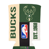 Wincraft Color Block Milwaukee Bucks 12oz Koozie- side 1