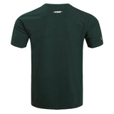 Pro Standard Crest Emblem Green Milwaukee Bucks T-Shirt - Back View