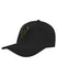 Pro Standard Black And Gold Milwaukee Bucks Adjustable Hat - Angled Left Side View
