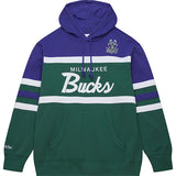 Mitchell & Ness HWC '93 Coach Vintage Milwaukee Bucks Hooded Sweatshirt-front