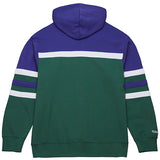 Mitchell & Ness HWC '93 Coach Vintage Milwaukee Bucks Hooded Sweatshirt-back