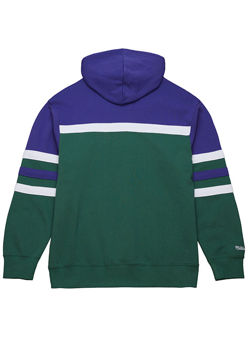 Mitchell & Ness HWC '93 Coach Vintage Milwaukee Bucks Hooded Sweatshirt-back