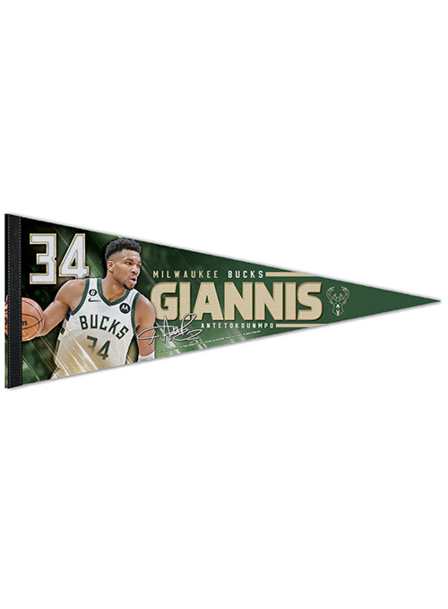 Wincraft Dribble Giannis Antetokounmpo Milwaukee Bucks Pennant