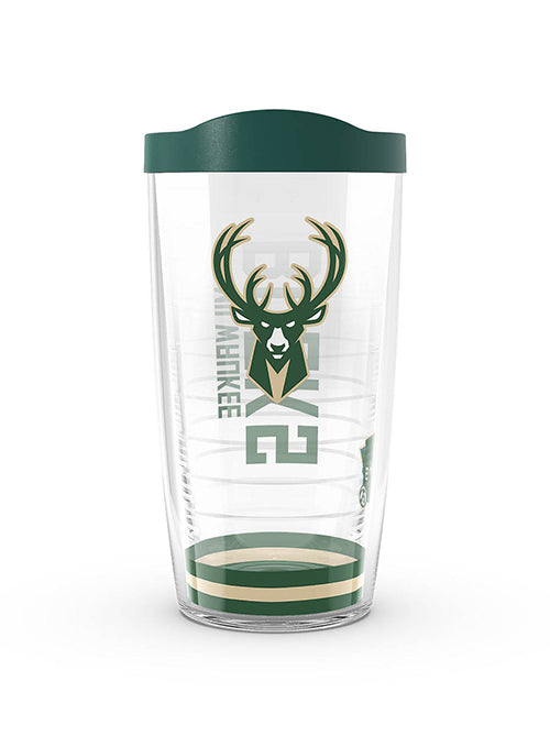 Tervis Arctic 16oz Milwaukee Bucks Tumbler- Face