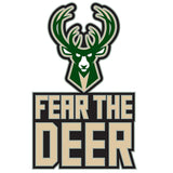 Pro Specialties Group Icon Fear The Deer Milwaukee Bucks Pin