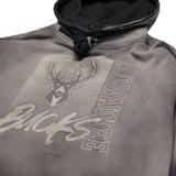 Sportiqe Blake Milwaukee Bucks Icon Logo Hooded Sweatshirt-close up