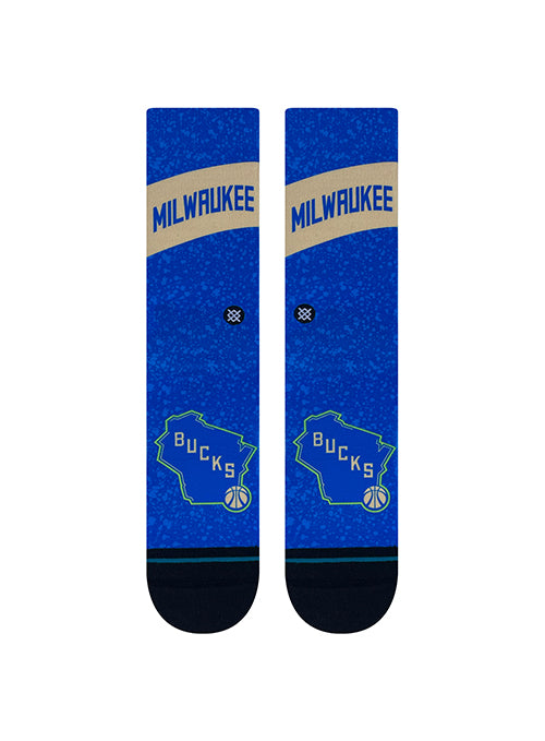 Stance 2023-24 City Edition Milwaukee Bucks Socks-front