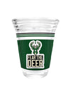Great American Products 2oz Cool Vibes Milwaukee Bucks Shot Glass- front 